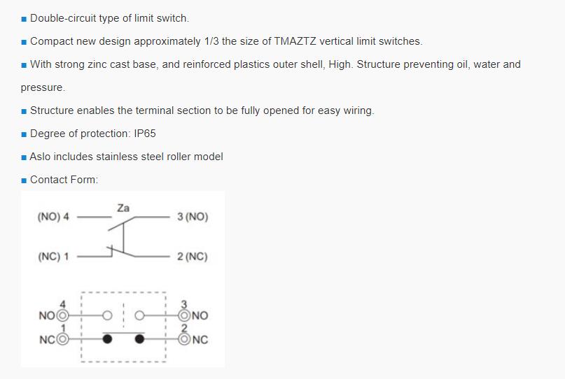 CNKAVI,Vertical Limit Switch