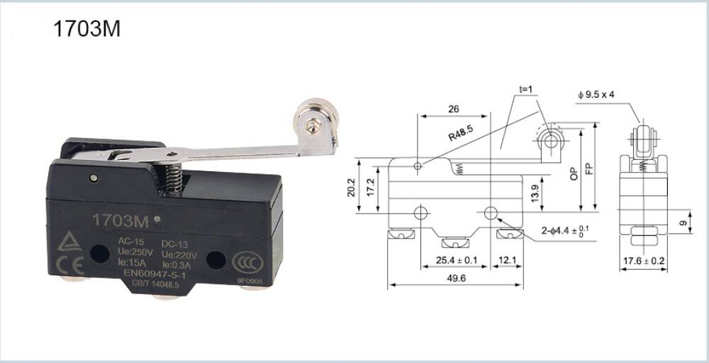 KM-1703M Micro switch