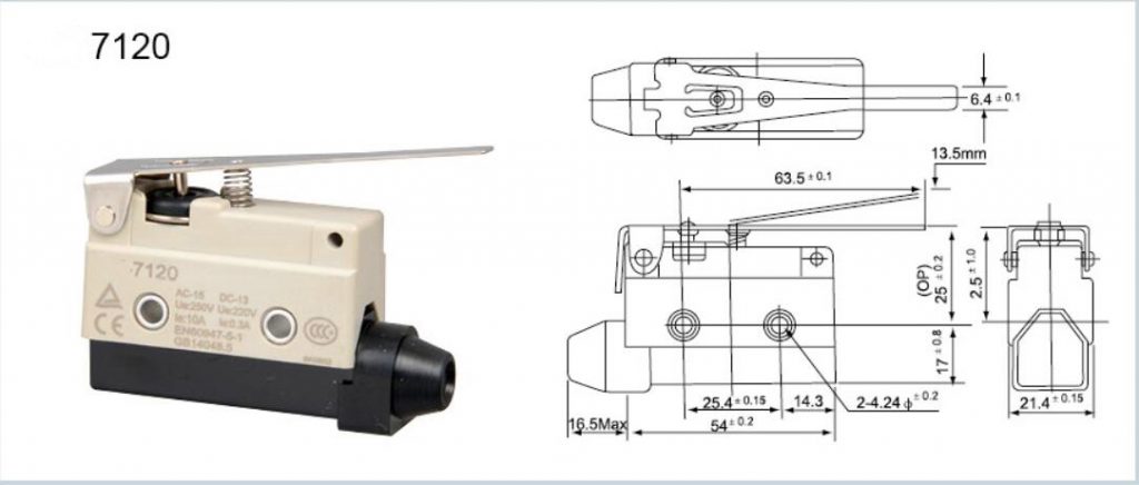 KZ-7120 Horizontal Limit Switch