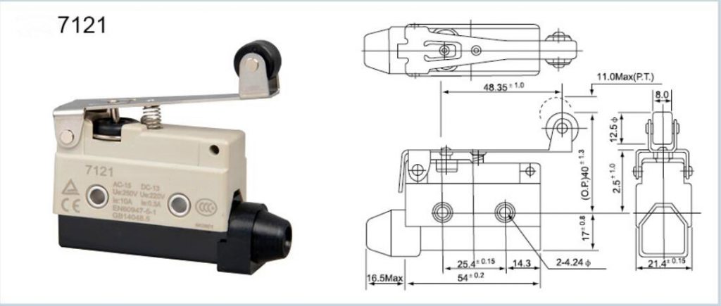 KZ-7121 Horizontal Limit Switch