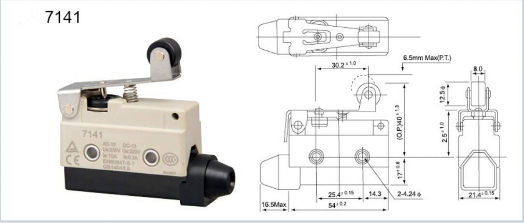 KZ-7141 Horizontal Limit Switch