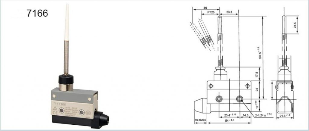 KZ-7166 Horizontal Limit Switch