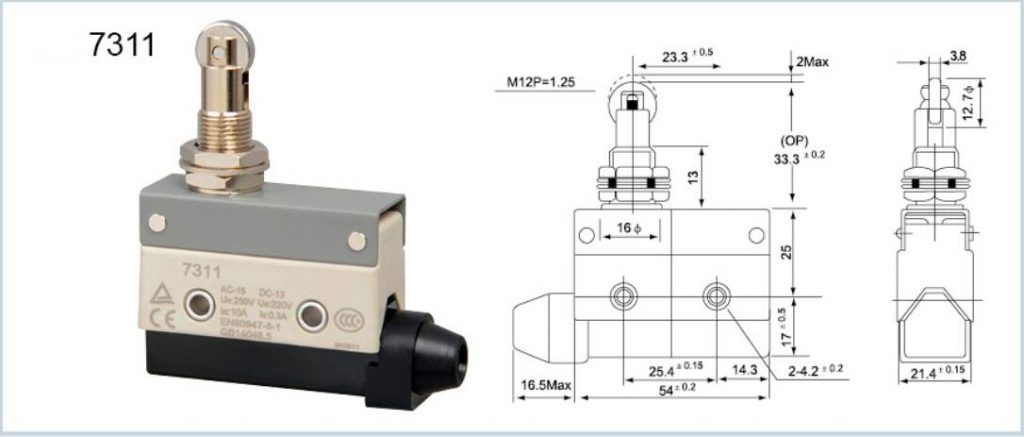 KZ-7311 Horizontal Limit Switch