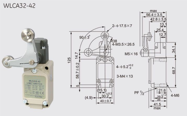 WLCA32-42 Limit Switch